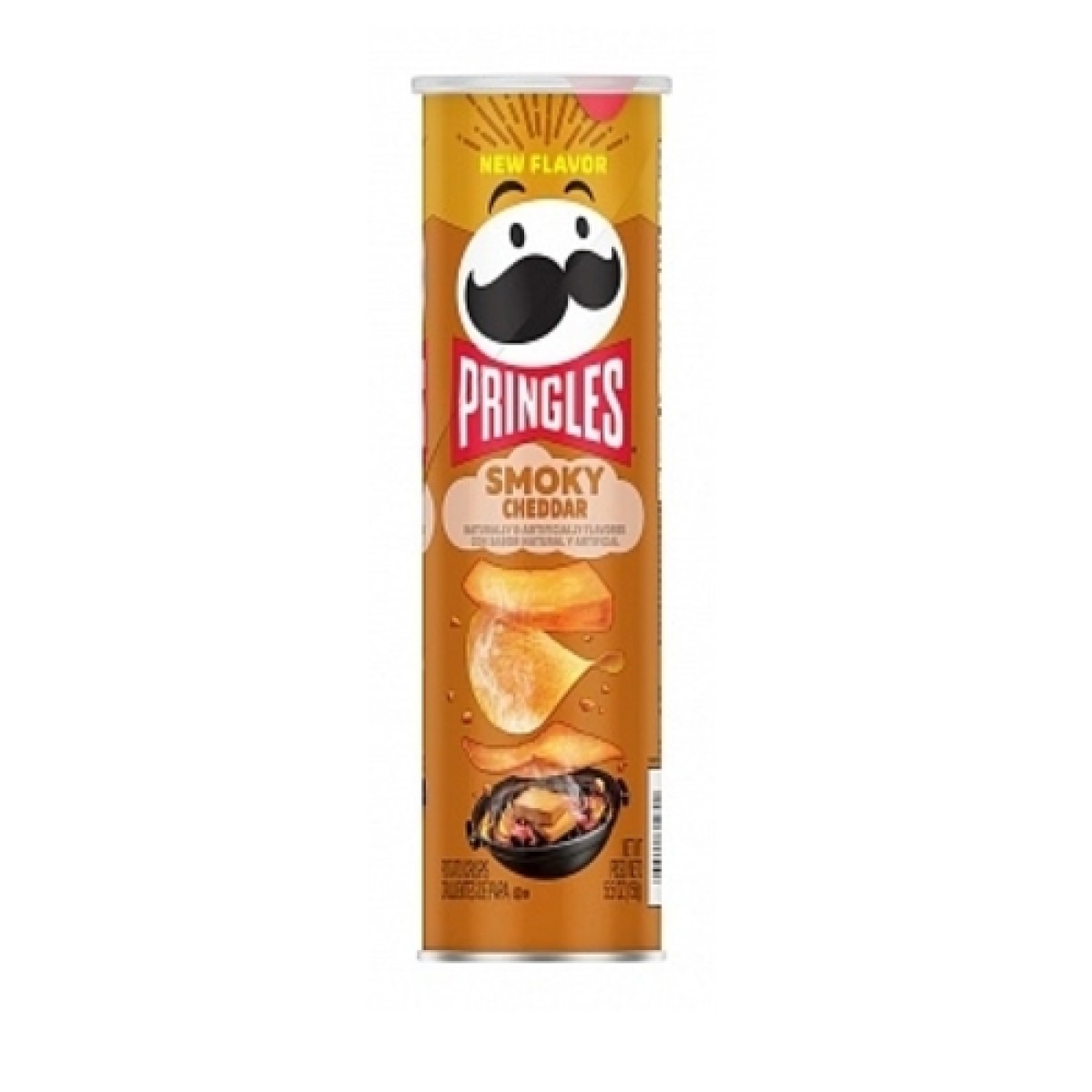 Pringles smoky cheddar 158g